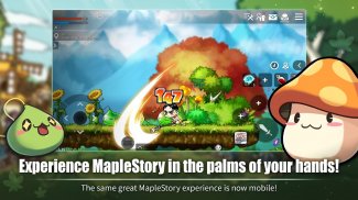 MapleStory M - Fantasy MMORPG screenshot 2