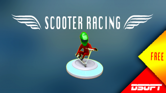 Scooter Racing® Roller Skate Game screenshot 0