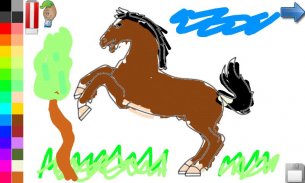 Libro da colorare: i cavalli screenshot 1