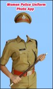 Women Police Uniform Photo App screenshot 4