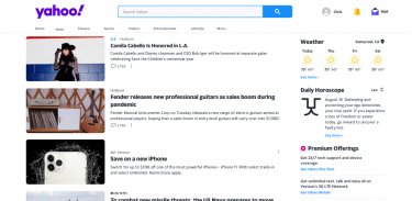 Yahoo Lite - News, Mail, Sport screenshot 0
