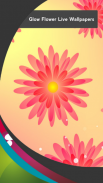 Glow Flower Live Wallpapers screenshot 1