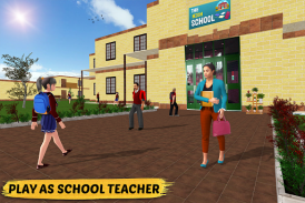 Game Guru Sekolah Menengah 3d screenshot 6