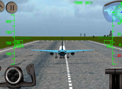 Avião simulador de vôo 3D screenshot 4