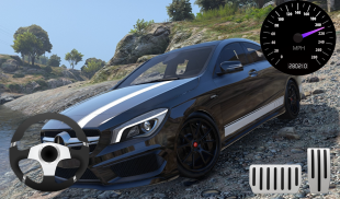 Fast Race Mercedes CLA 45 Parking screenshot 1