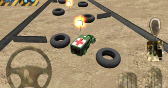 Armée parking 3D - Parking jeu screenshot 1