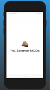 Pol Science MCQ's | Political Science MCQ's screenshot 1