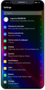 Neon black theme for Huawei screenshot 6