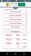 LIC Premium & Maturity Calculator Latest version screenshot 3