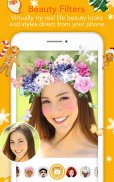 YouCam Fun - Snap Live Selfie Filters & Share Pics screenshot 1
