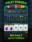 Fruit Poker II screenshot 4