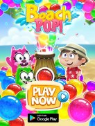 Beach Pop - Beach Bubble Shooter Games screenshot 13