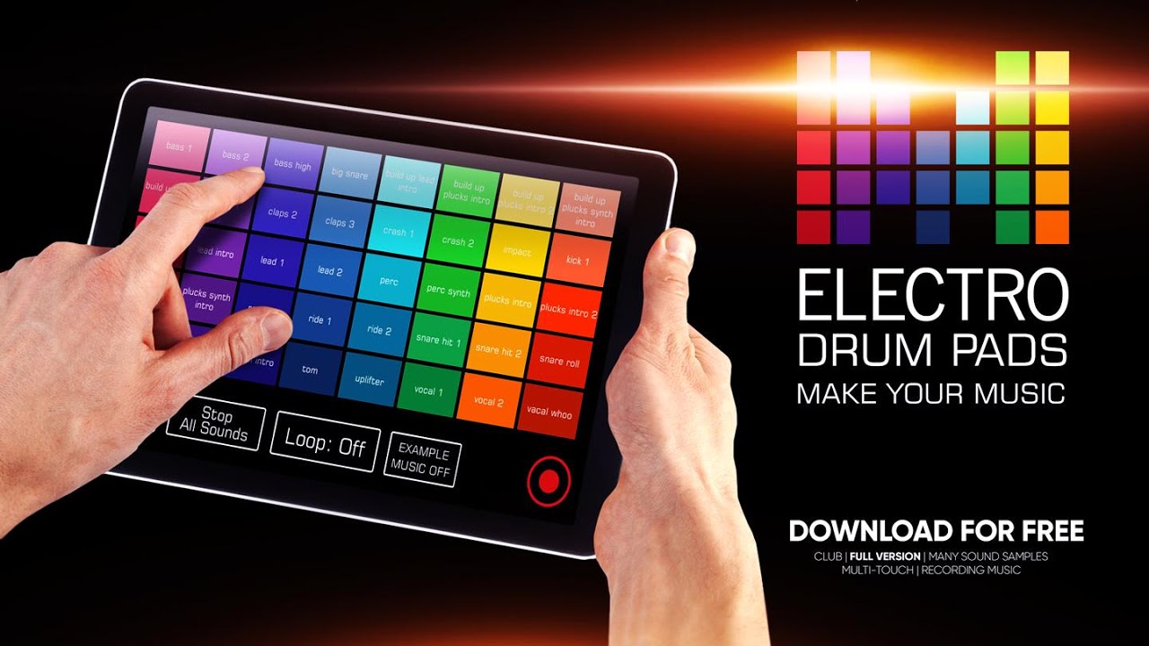 electro music drum pads apk download