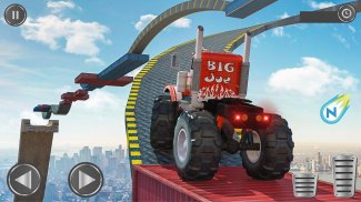 Tracce di acrobazie di Monster Truck Mega Ramp screenshot 1
