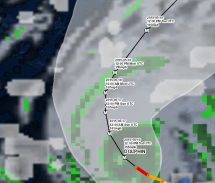 Pacific Typhoon Tracker screenshot 1