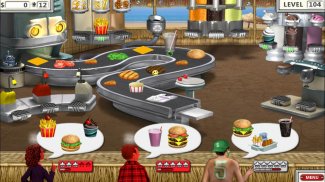 Burger Shop 2 – Crazy Cooking Game with Robots screenshot 2