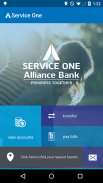 SERVICE ONE Alliance Bank App screenshot 0
