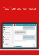 MightyText - 컴퓨터에서 SMS screenshot 1