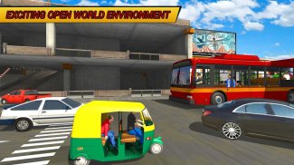 Tuk Tuk Simulador de condução 2018 screenshot 3