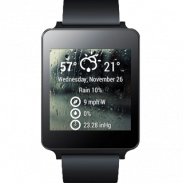 Weather Time for Wear screenshot 5