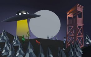 Alien UFO vs NASA Game screenshot 2