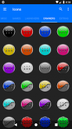 Black, Silver and Grey Icon Pack Free screenshot 16
