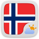 Norwegian Language GOWeatherEX Icon