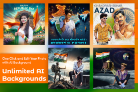Indian Flag Text Photo Frames screenshot 7