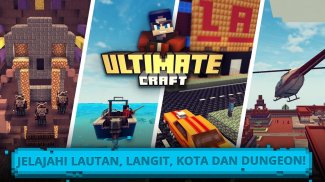 Ultimate Craft: Bangun & Desain di Dunia Kubus screenshot 0