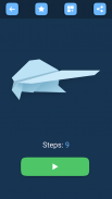 Оригами инструкции летающих бумажных самолётов screenshot 5