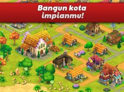 Town Village: Ternak, Bangun, Dagang, Farm, Build screenshot 2