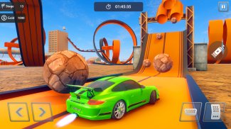 Mega Ramp Stunts Car Racing 3D screenshot 3