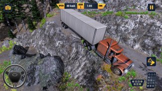 American Truck Cargo Car Transporter Driving screenshot 3