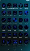 Black and Blue Icon Pack ✨Free✨ screenshot 13