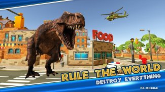 Dino Sim Dinosaur City Rampage screenshot 4