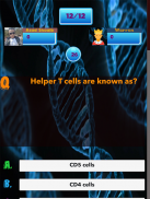 Biology knowledge test screenshot 4
