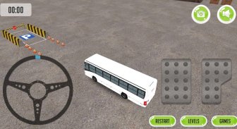 3D Estacionar de Autobús screenshot 5