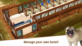 Dog Hotel – Play with dogs and manage the kennels screenshot 2