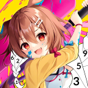 Manga Master Color by Number Icon