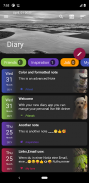 Diary free app with lock screenshot 0