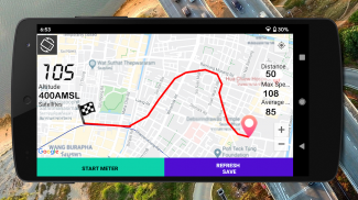 Velocímetro GPS - Medidor de Percursos screenshot 2