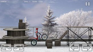 Bike Trial Snow Ride screenshot 2