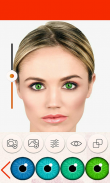 Cambiador de color de ojos - Eye Photo Editor screenshot 4