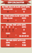 🏰 Gem Calculator for Clash of Clans screenshot 5