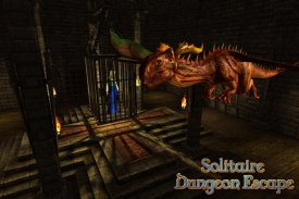 Solitaire Dungeon Escape Free screenshot 1