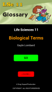 Life Sciences 11 Glossary screenshot 1