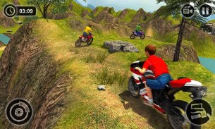 Kids Downhill Mountain Motorbike Riding screenshot 2