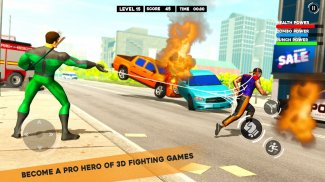 Superhero Rope hero: Spider 3d screenshot 1