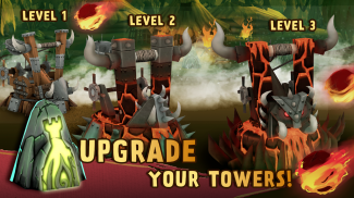 Skull Towers - Castle Defense: çevrimdışı oyunlar screenshot 2