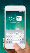 Yeni Havalı OS 11 Klavye Teması screenshot 0